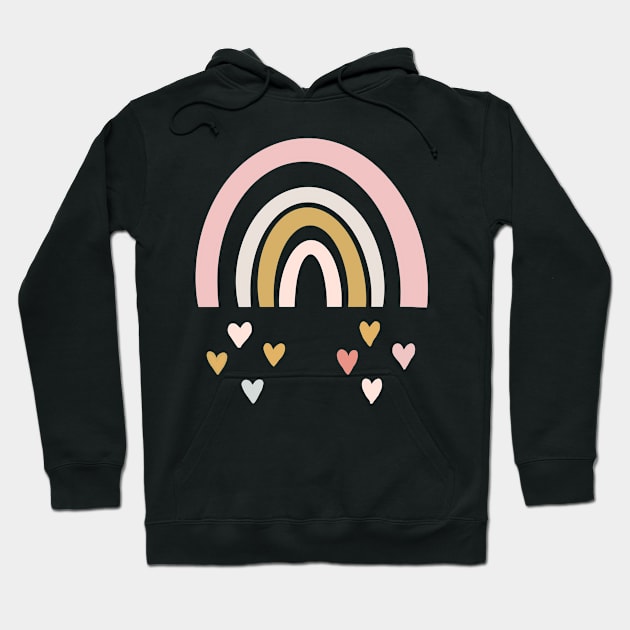 Aesthetic Heart Rainbow Hoodie by BillieTofu